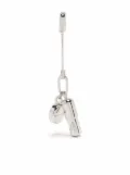 AMBUSH pill charm safety pin single earring - Silver