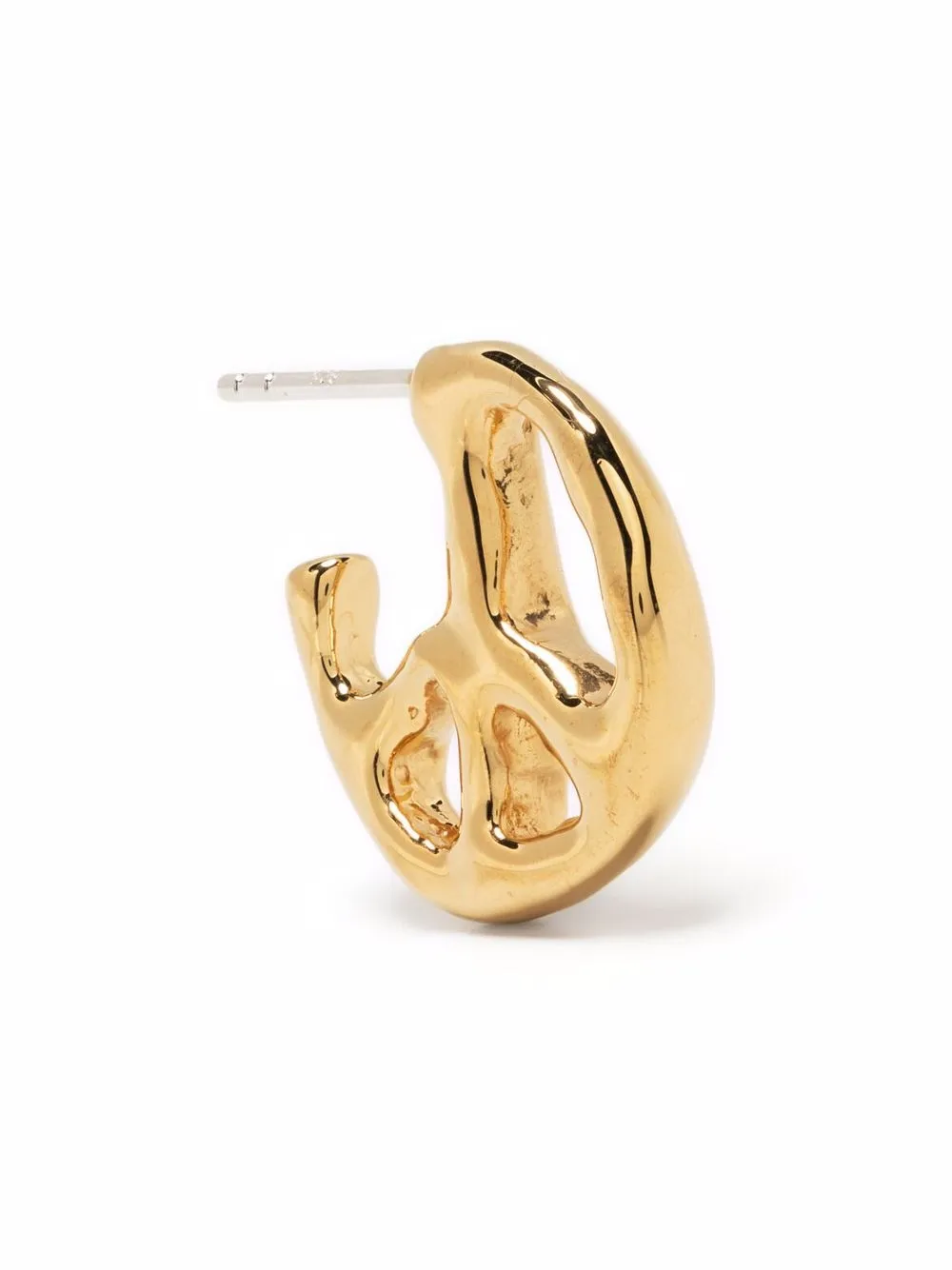 

AMBUSH peace sign single earring - Gold