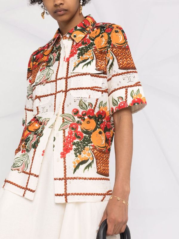 tory burch fruit basket dress