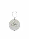 Raf Simons Parade circular charm single earring - Silver