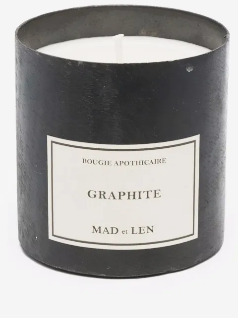 MAD et LEN Graphite scented candle (300g)