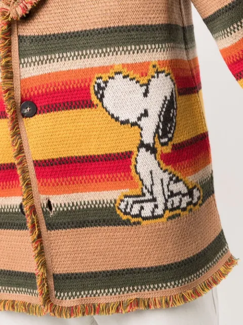 alanui cardigan peanuts