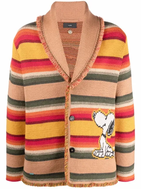 alanui cardigan peanuts