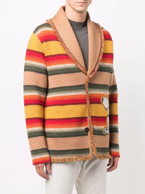 alanui cardigan peanuts