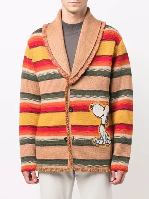 alanui cardigan peanuts