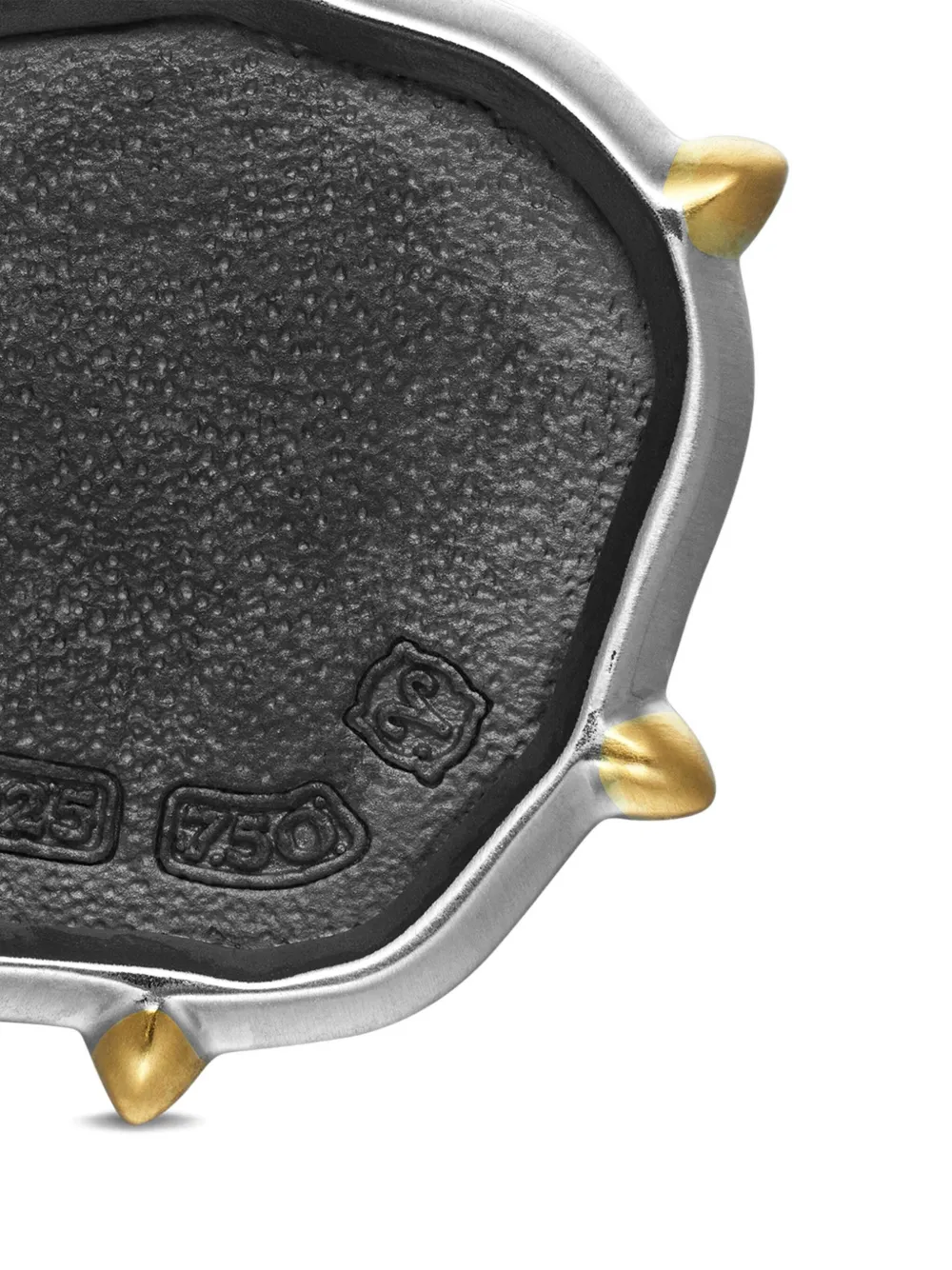 18kt Yellow Gold And Sterling Silver Aries Amulet (33mm)