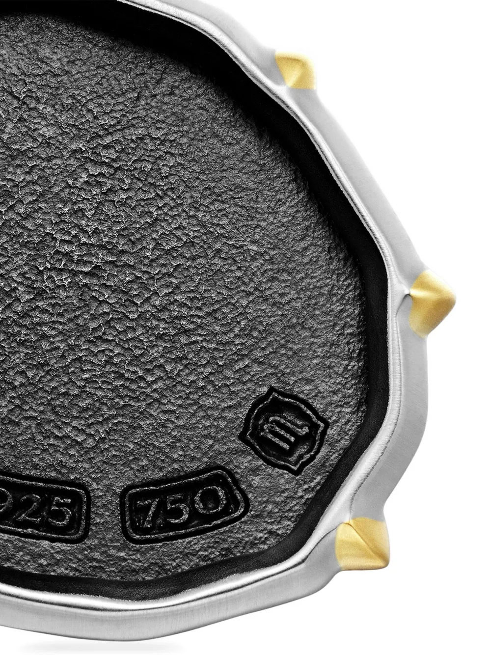 18kt Yellow Gold And Sterling Silver Scorpio Amulet (33mm)
