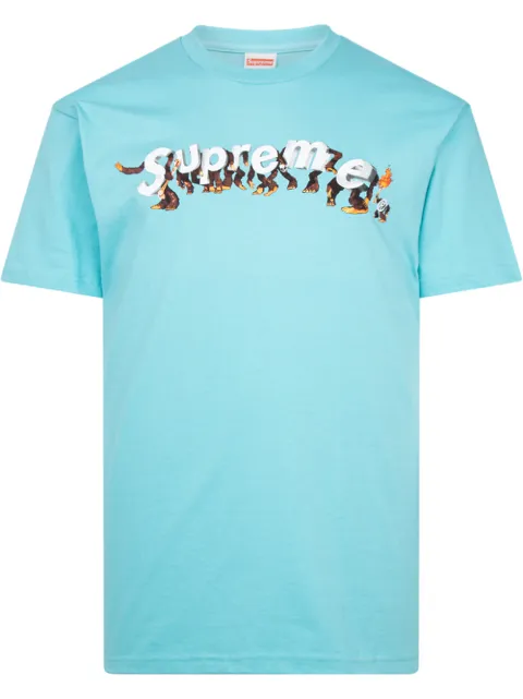 Supreme Apes round-neck T-shirt