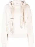 AMBUSH Multi Cord cotton hoodie - Neutrals
