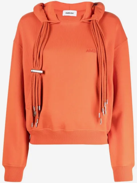AMBUSH hoodie con cordones