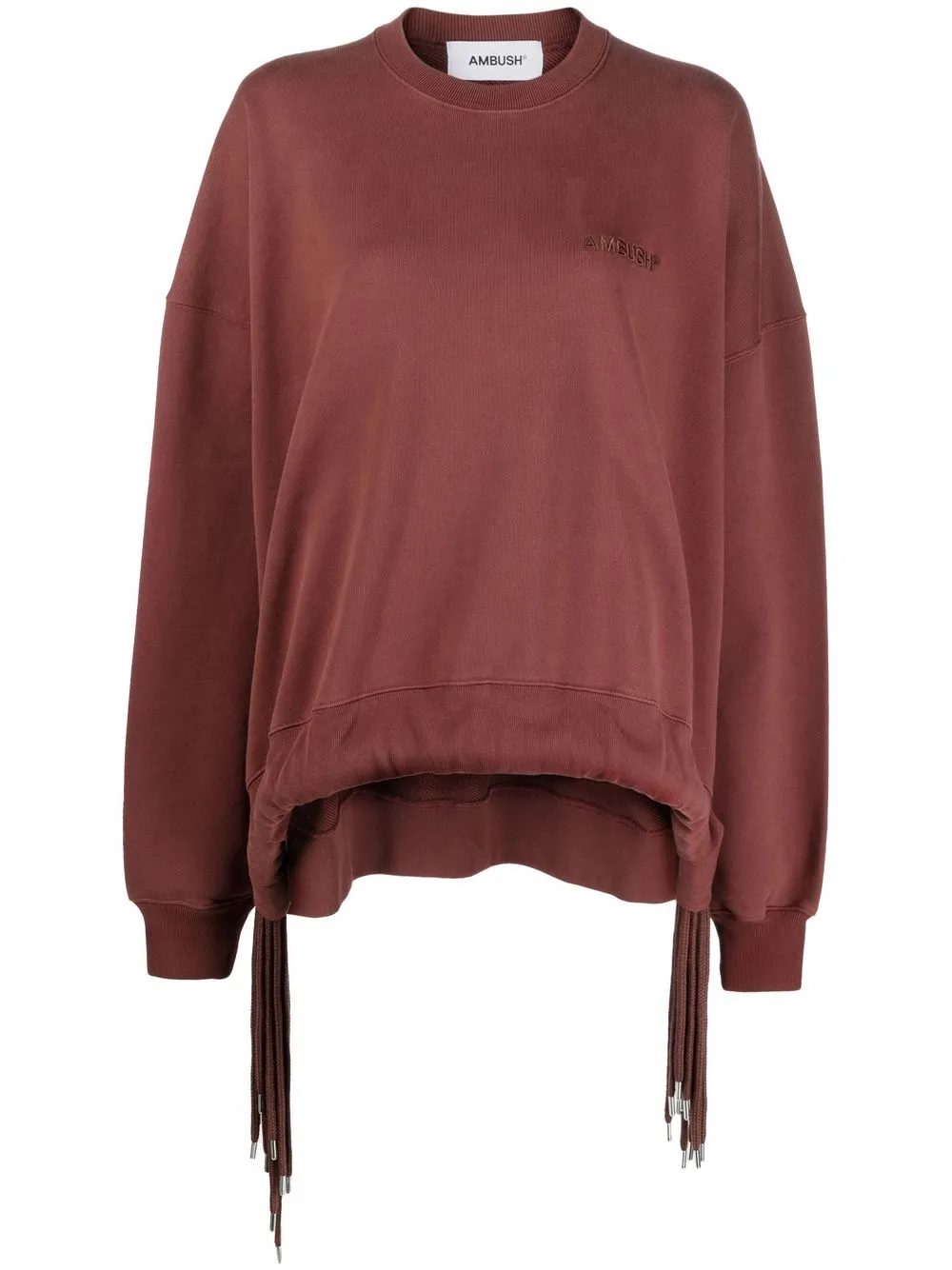 AMBUSH Sweater met trekkoord Bruin