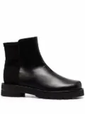 Stuart Weitzman panelled ankle boots - Black