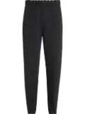Zegna elasticated cashmere-blend trousers - Grey