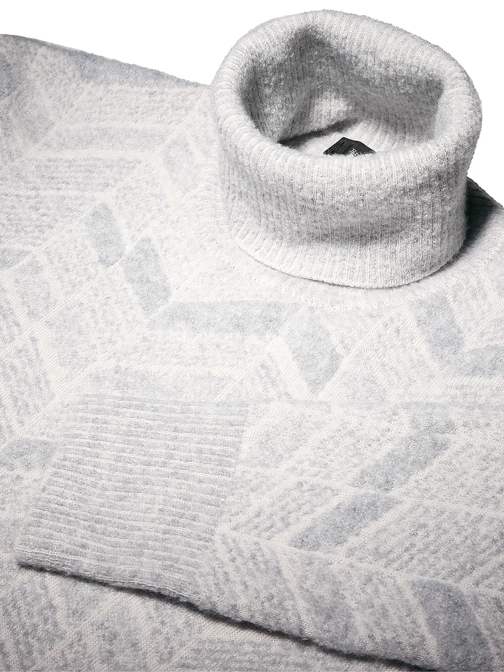 Ermenegildo Zegna Chevron-pattern Jumper In Grey