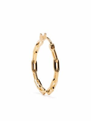 Maria Black Spring Bar Hoop Drop Earring - Farfetch