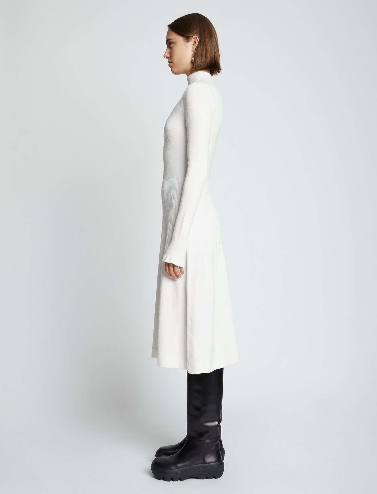 Chenille Turtleneck Dress #1