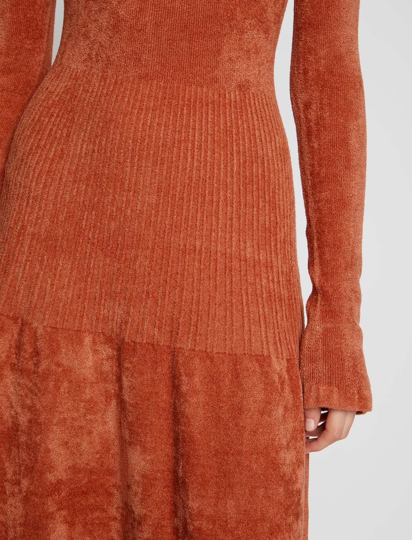 Chenille Turtleneck Dress #3