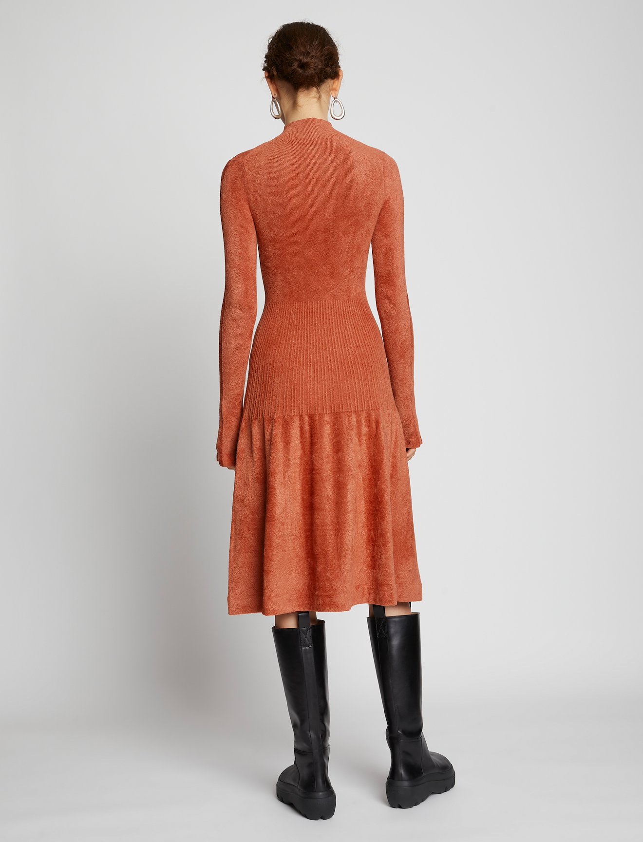 Chenille Turtleneck Dress #2