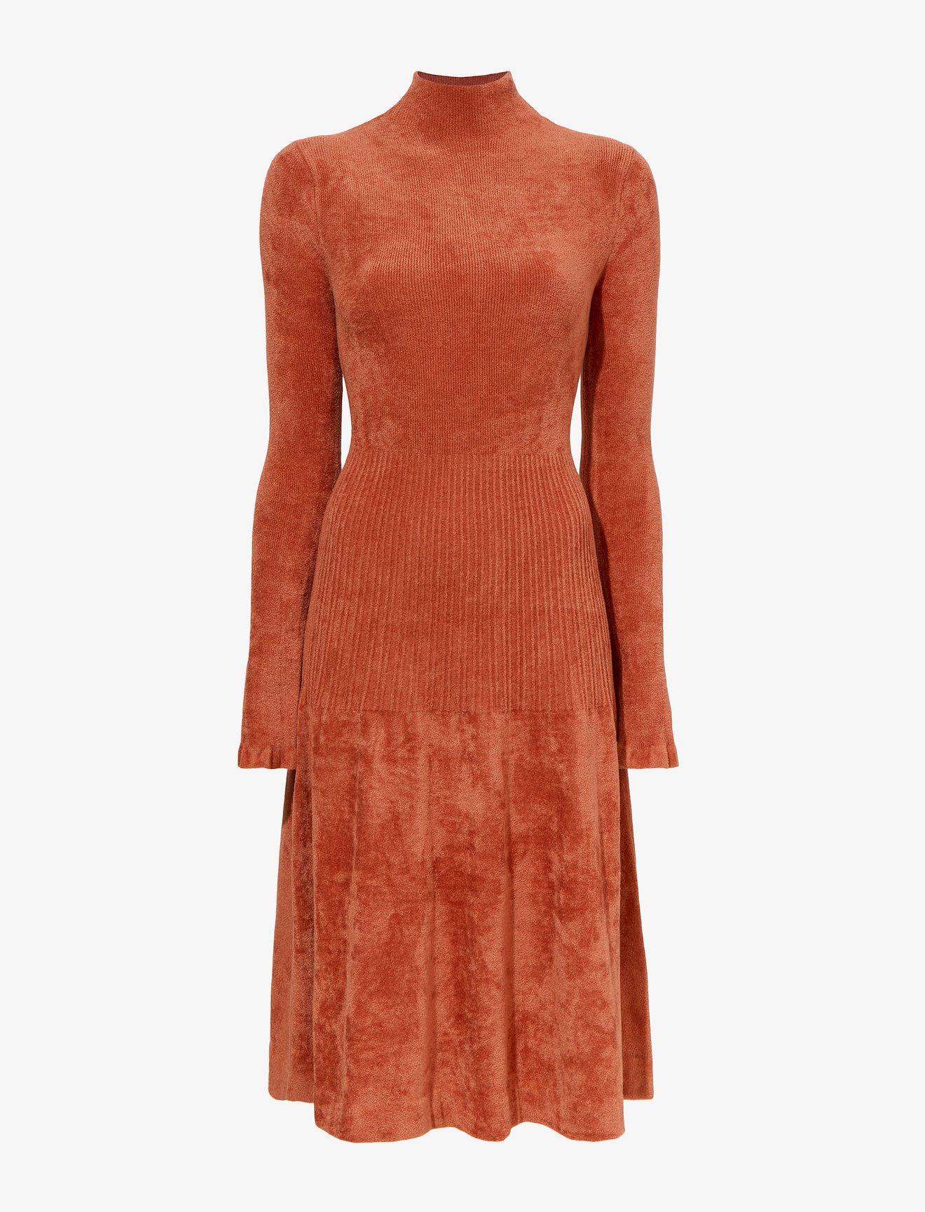 Chenille Turtleneck Dress #4