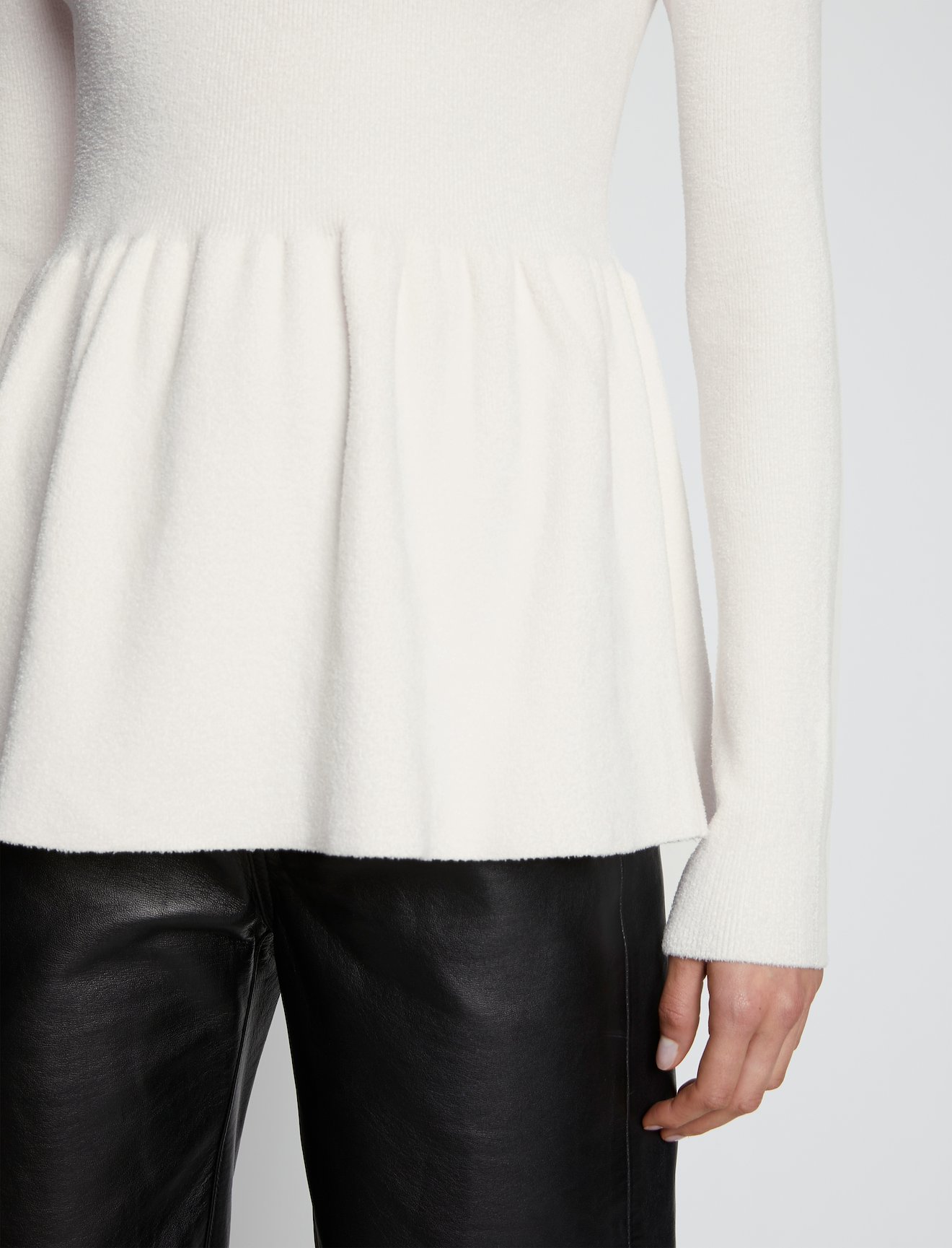 Chenille Turtleneck Sweater #4