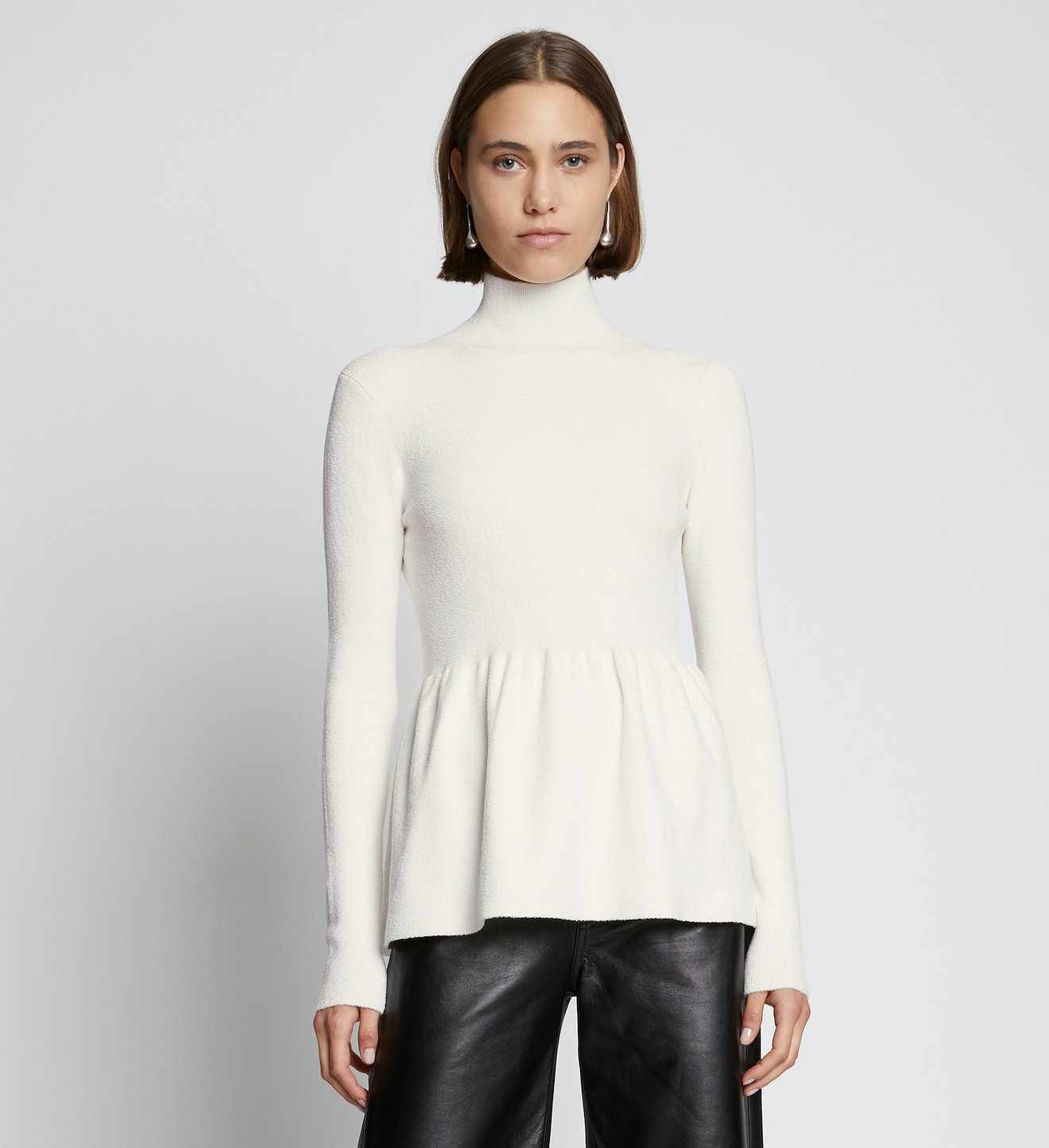 Chenille Turtleneck Sweater
