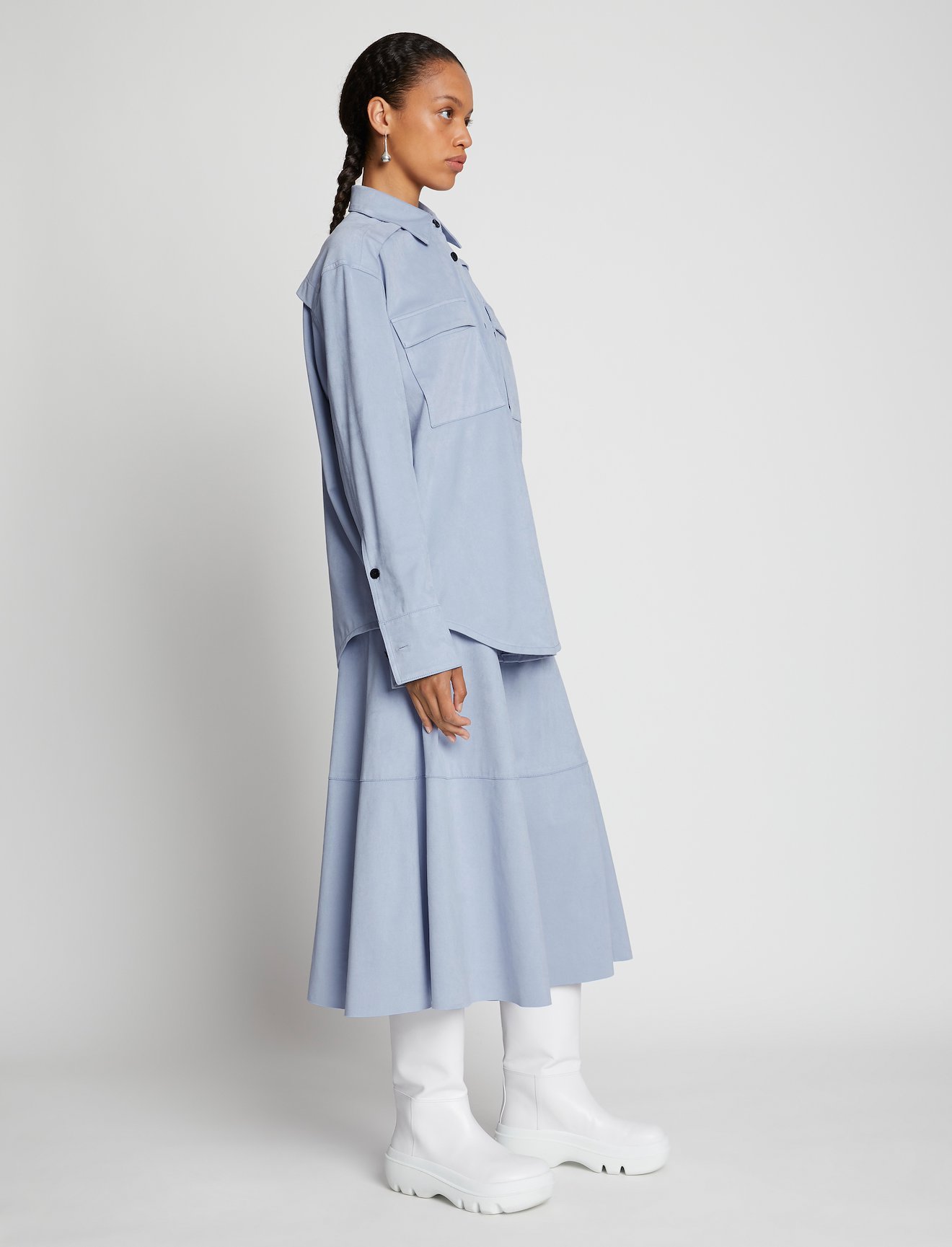 Faux Suede Shirt #2