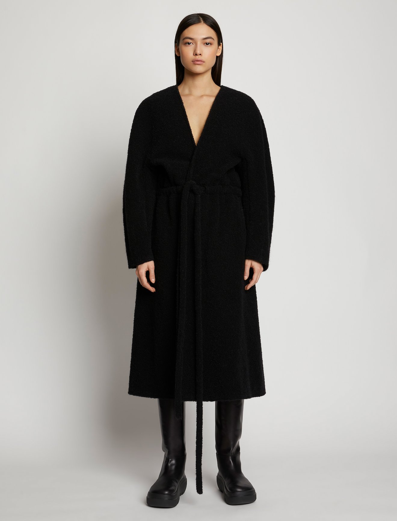 Wool Boucle Coat #5