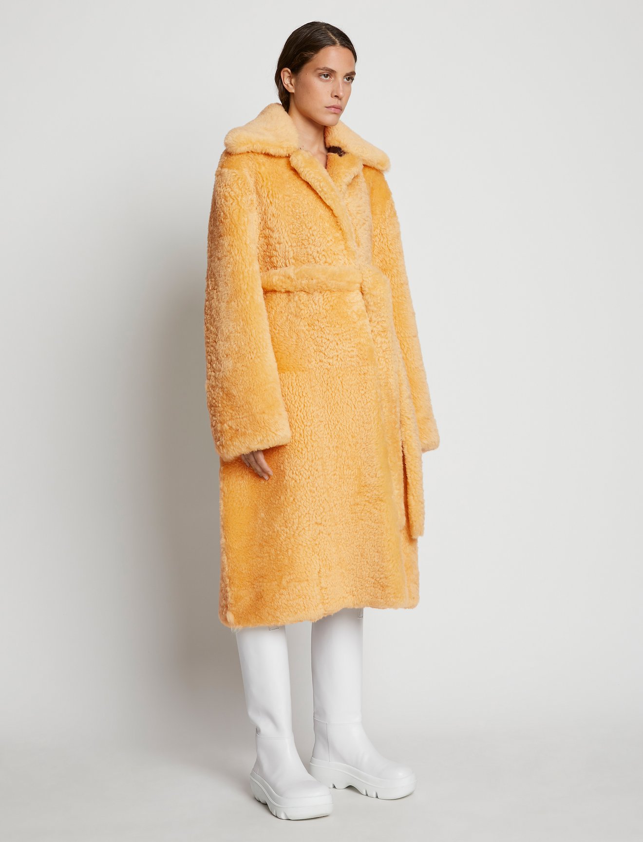 Curly Shearling Coat #1