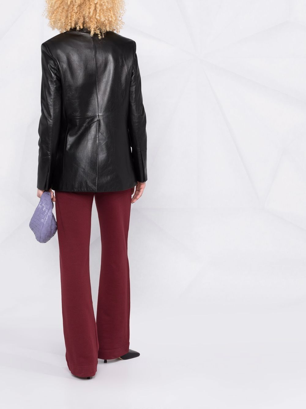 Proenza Schouler single-breasted leather blazer Women