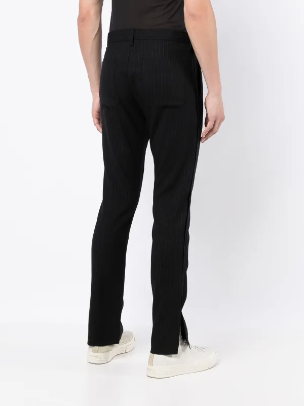 Facetasm slim-fit Pinstripe Trousers 