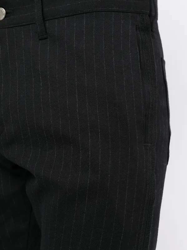 Facetasm slim-fit Pinstripe Trousers 