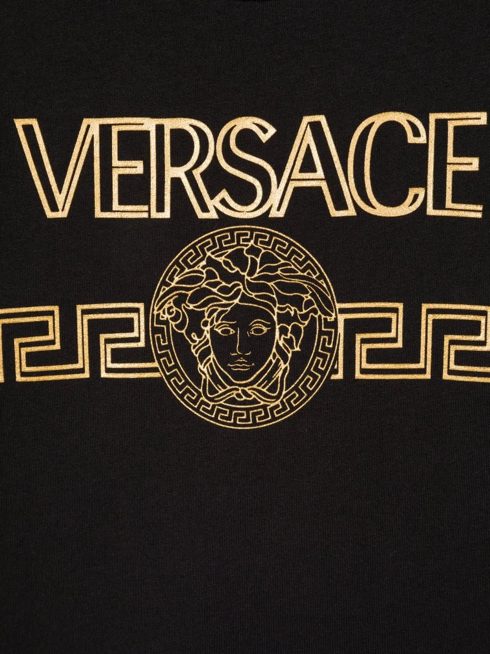 фото Versace kids футболка с логотипом