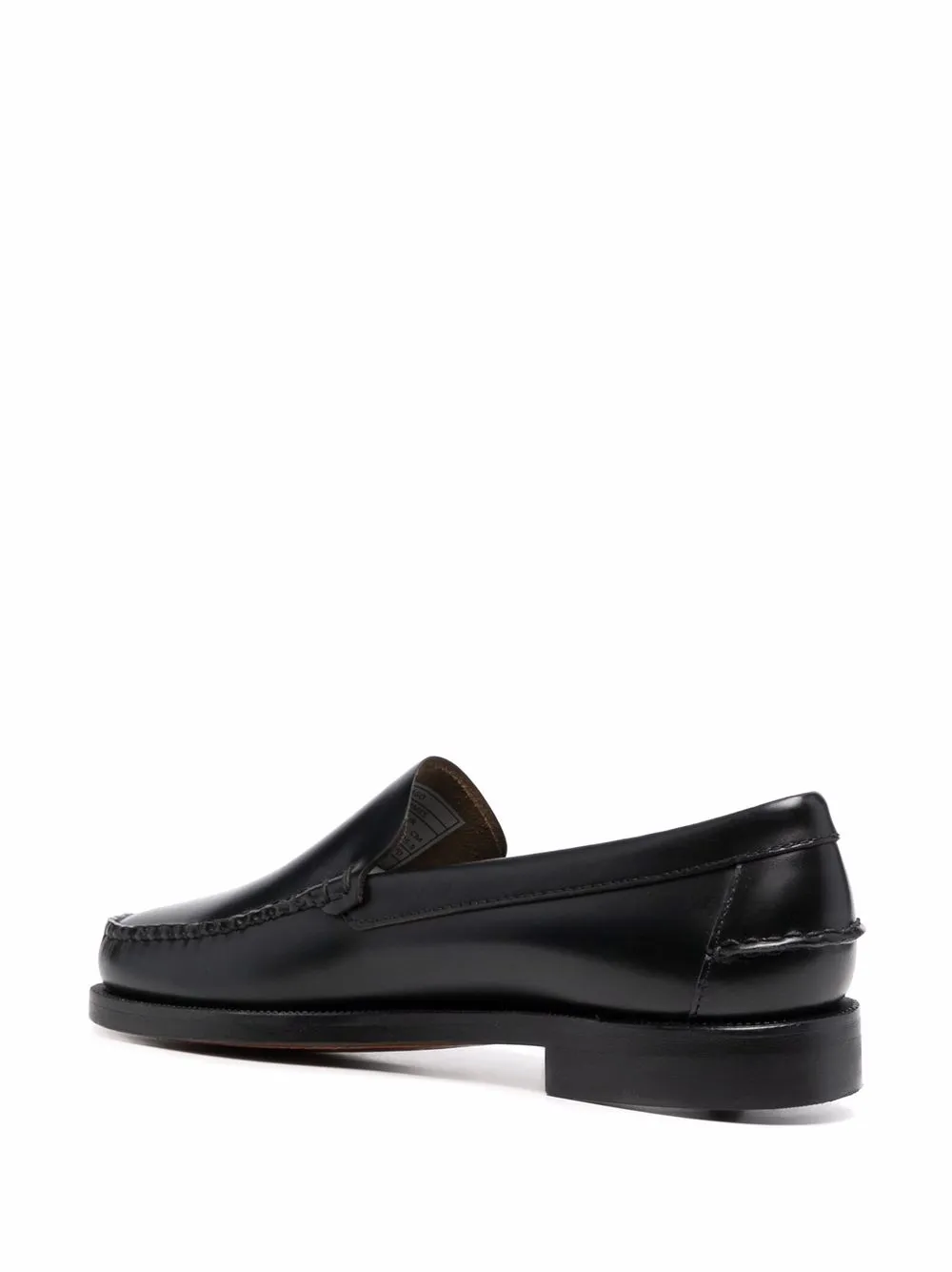 Sebago polished-leather loafers Black