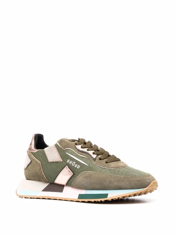 GH UD Panelled Leather Sneakers Farfetch
