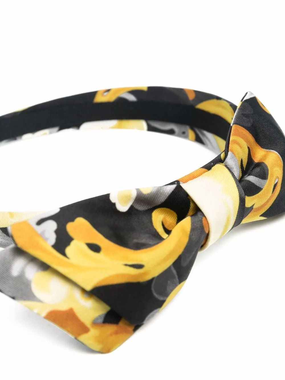 Versace Kids Haarband met barokprint - Geel