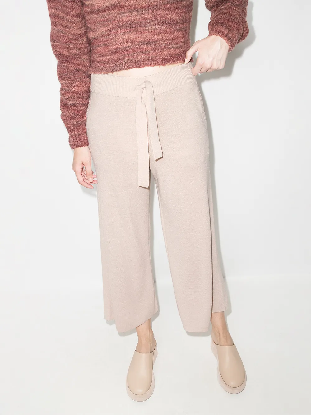 STAUD Broek met trekkoord - Beige