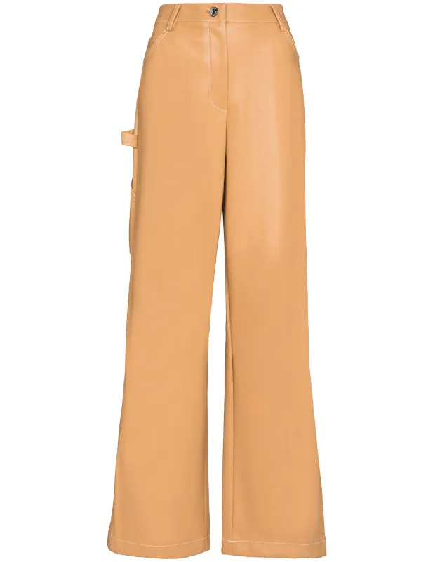 wide leg trousers ankle length