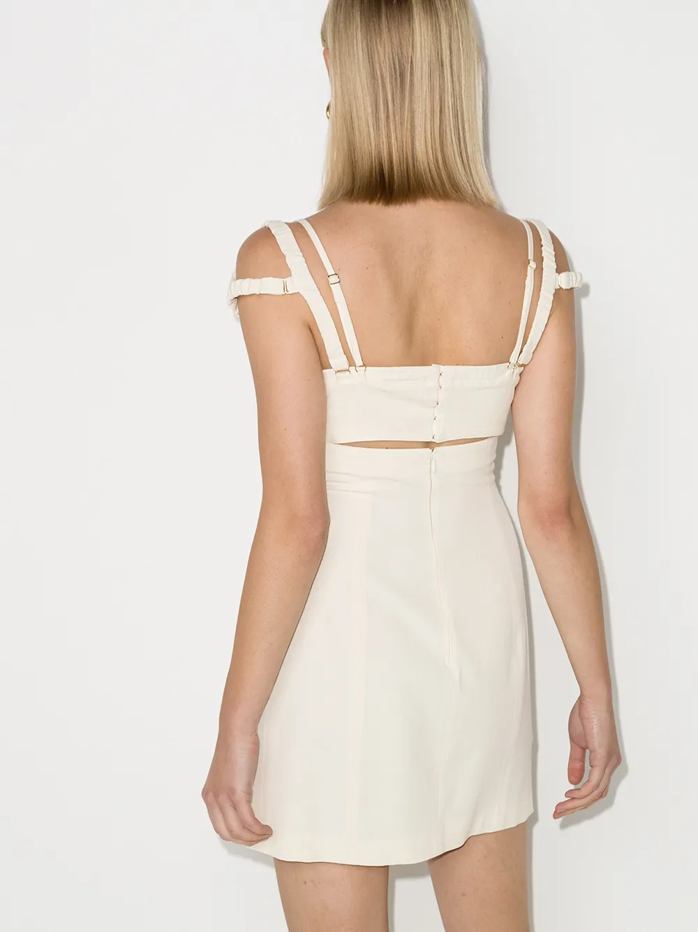 фото Jacquemus многослойное платье мини kibo