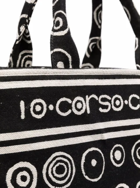 10 CORSO COMO graphic-print canvas tote MOD05C - 3
