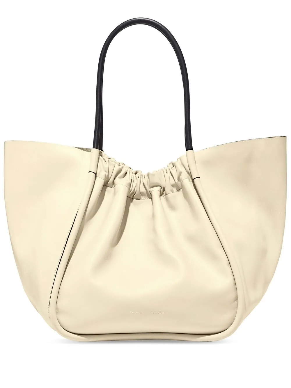 

Proenza Schouler ruched leather tote bag - Neutrals
