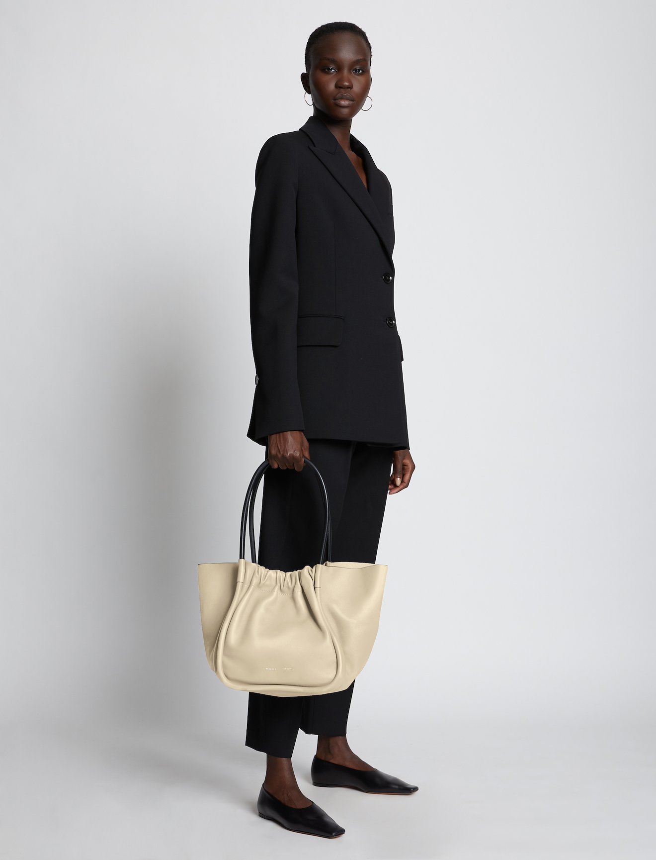 Large Ruched Tote #2