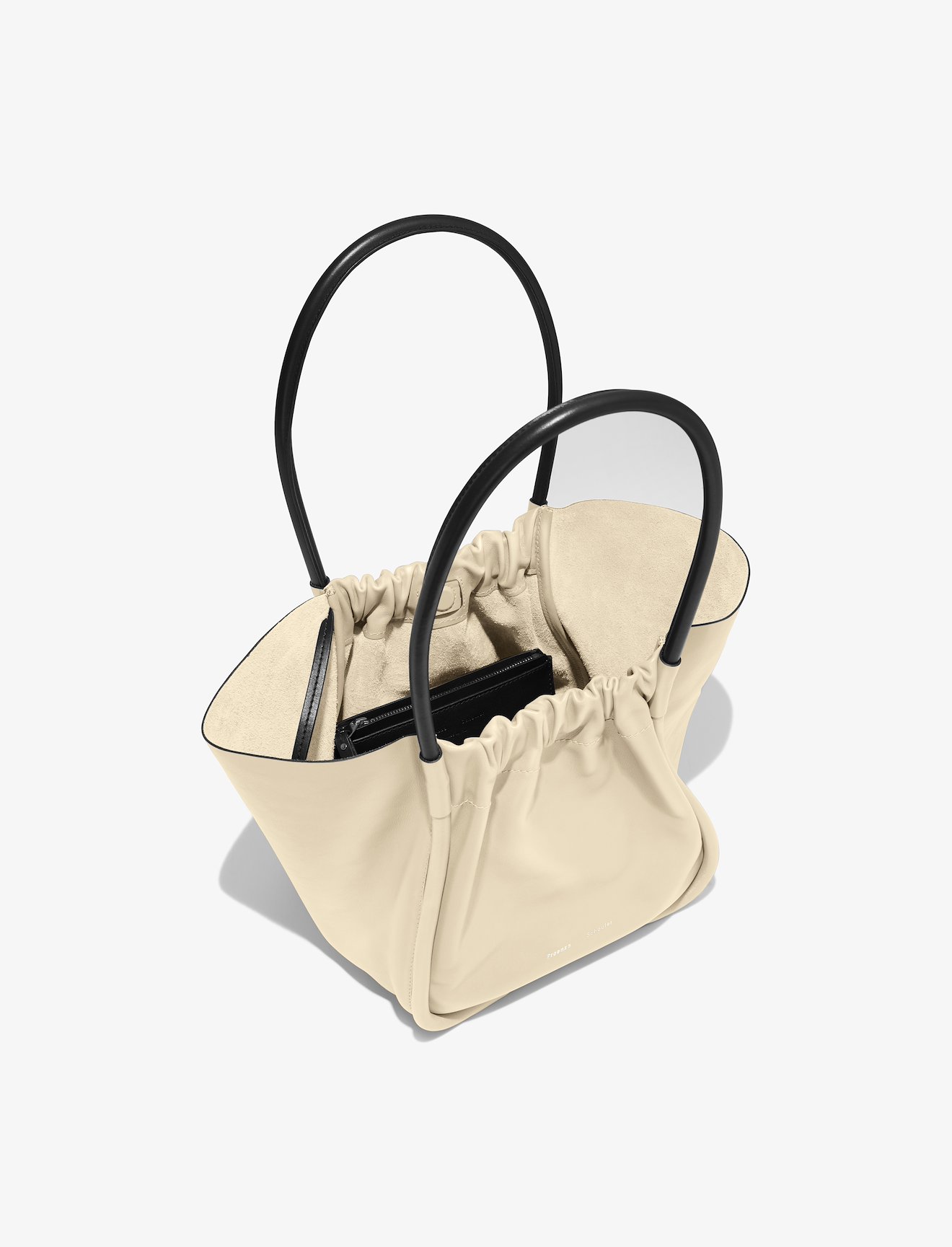 Large Ruched Tote #4