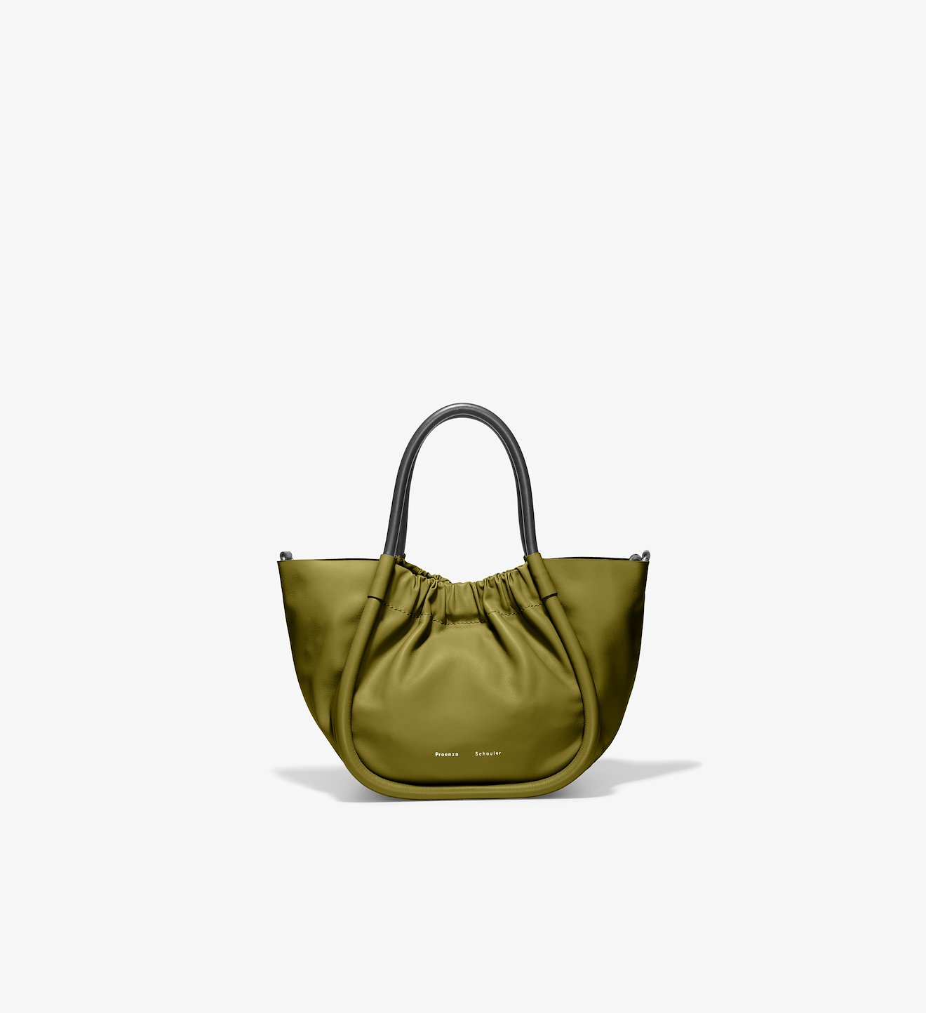 Small Ruched Crossbody Tote