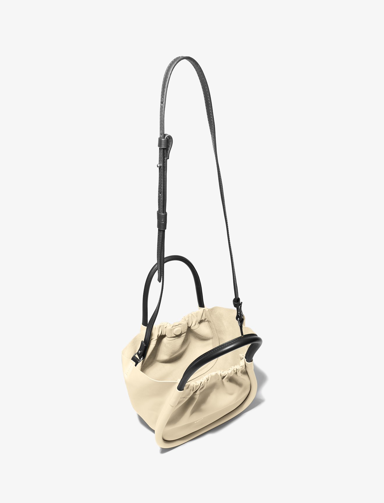 Small Ruched Crossbody Tote #4