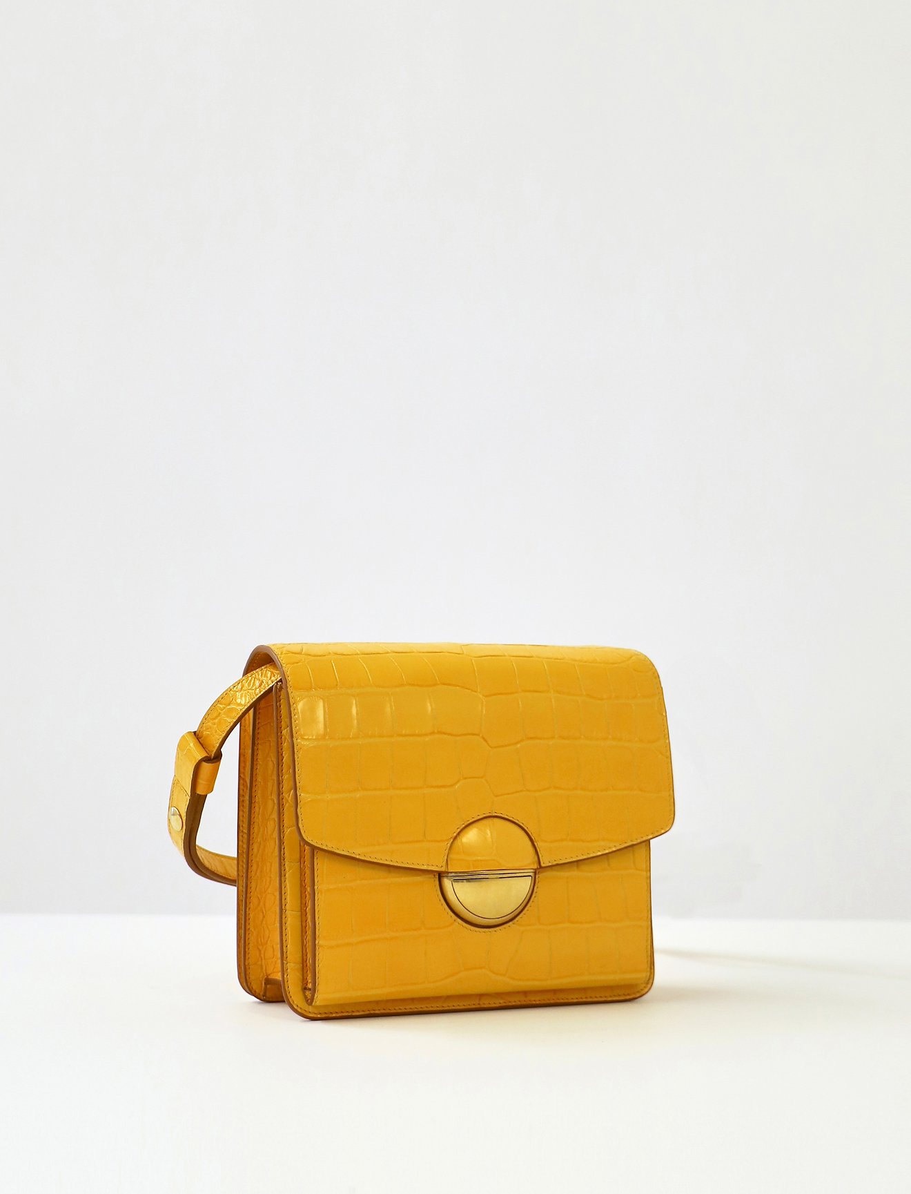 Embossed Dia Day Bag in yellow | Proenza Schouler