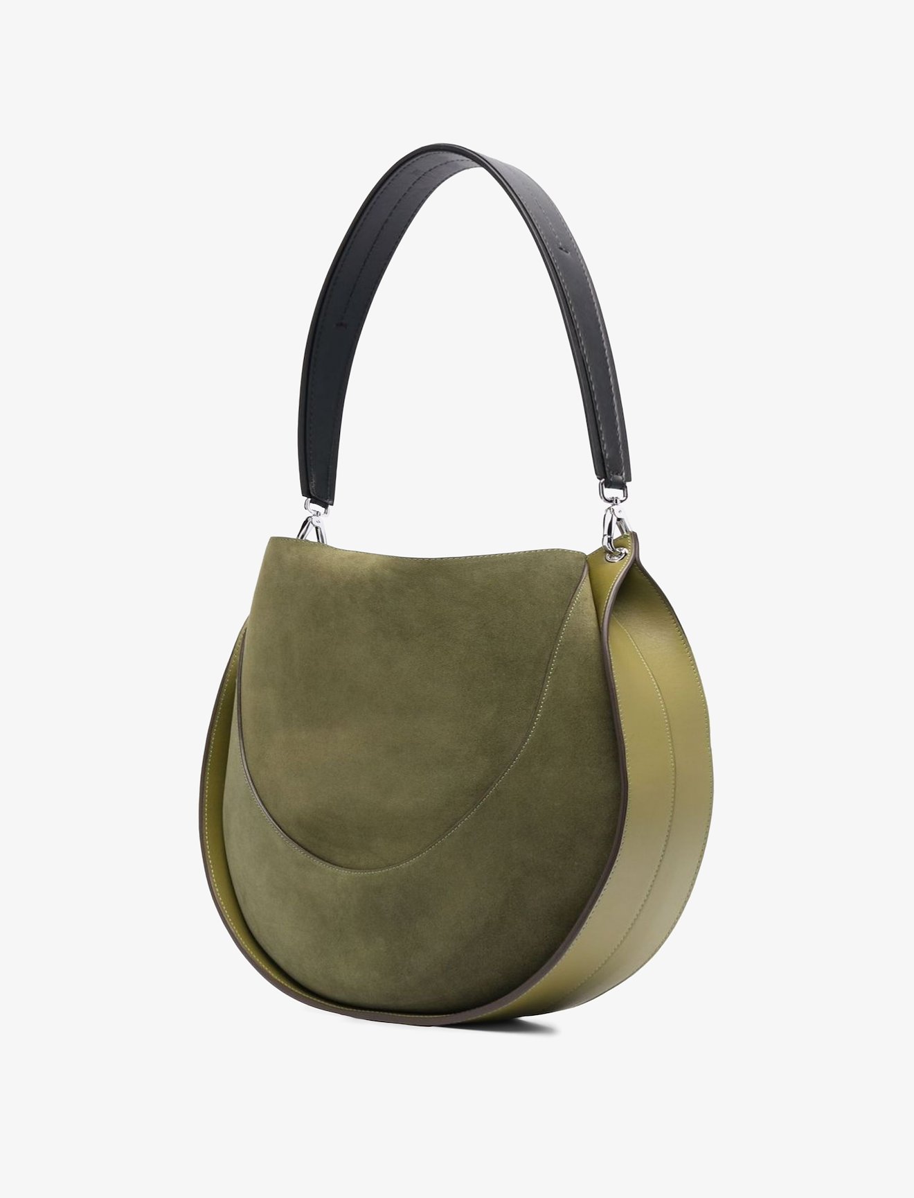 Arch Suede Shoulder Bag #1