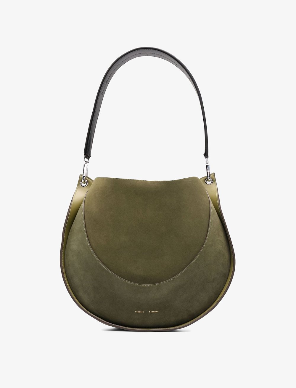 Arch Suede Shoulder Bag