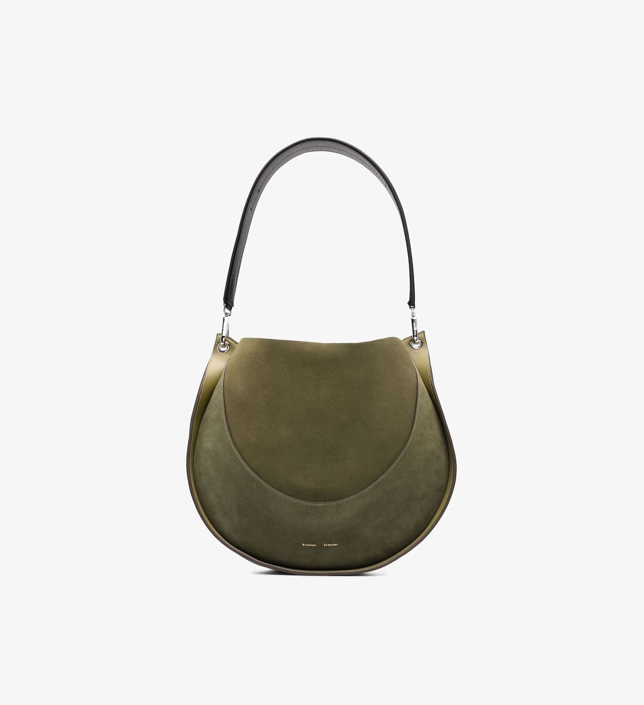 Arch Suede Shoulder Bag