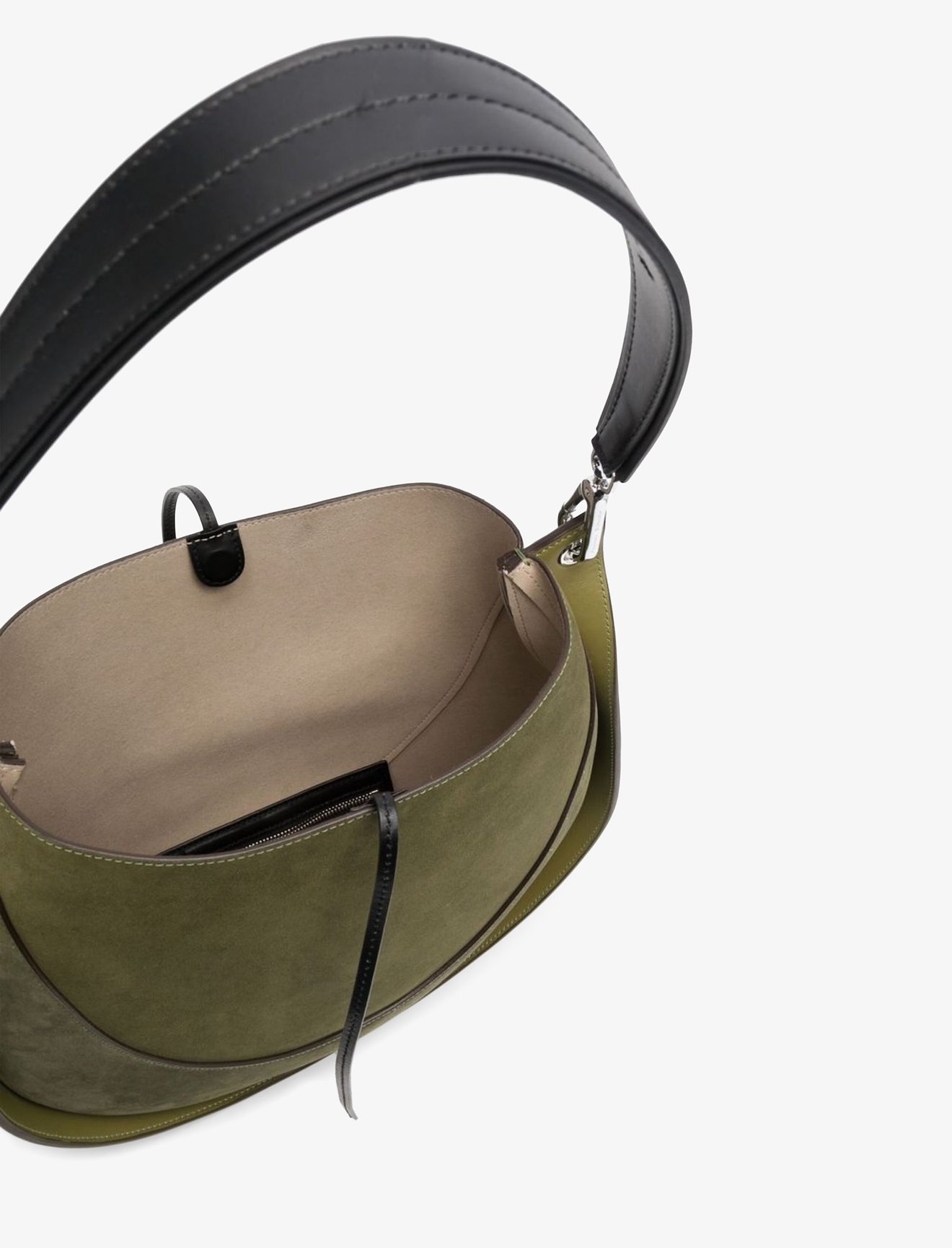 Arch Suede Shoulder Bag #3