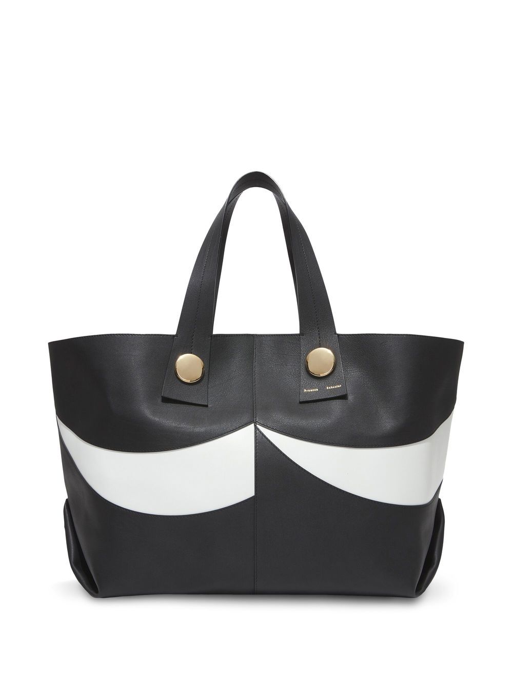 Proenza Schouler Pieced Xl Tobo Tote In Black